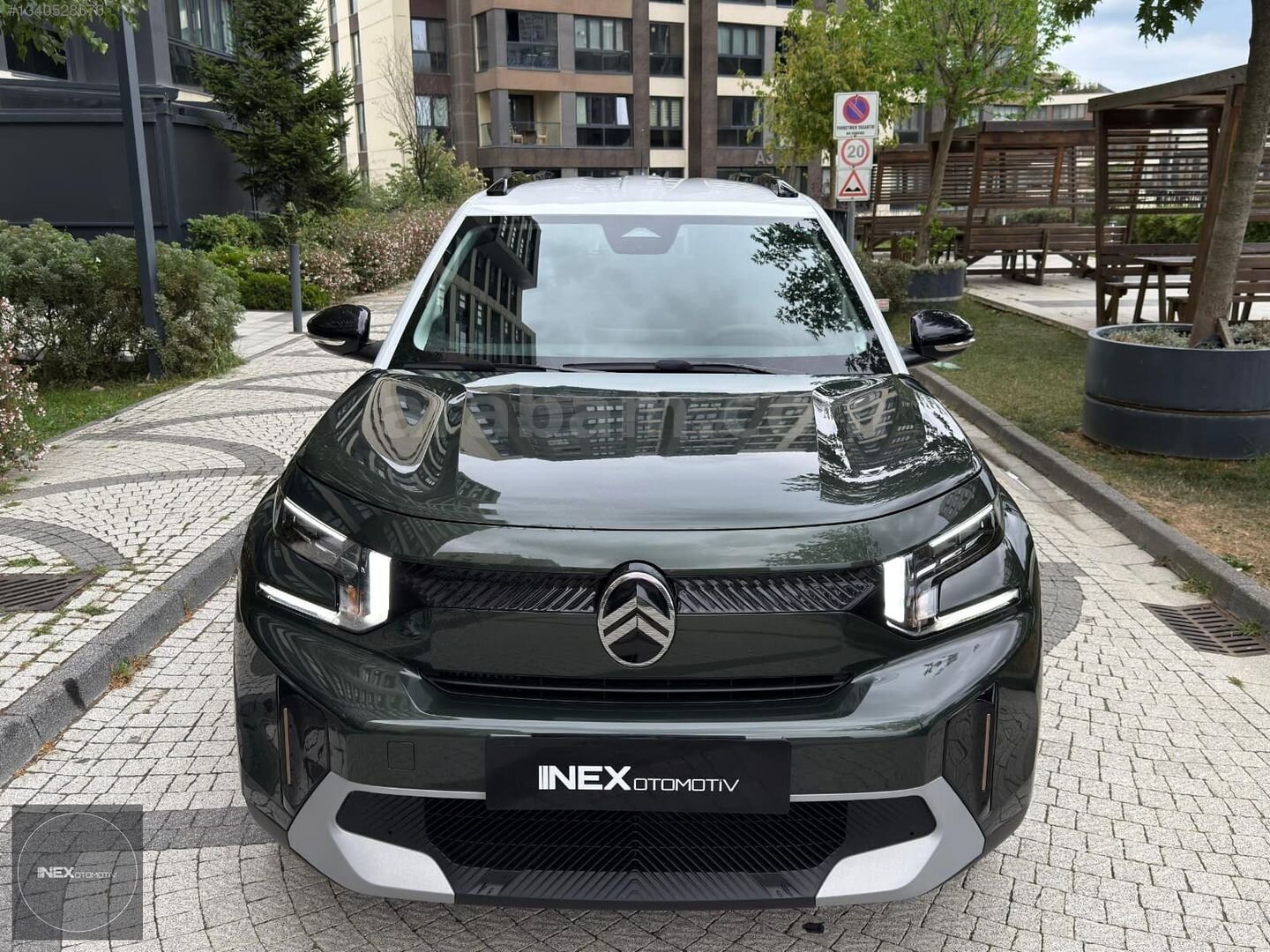 Galeriden Citroen C3 Aircross 1.2 Hybrid Plus 2026 Model İstanbul 6.001 km Yeşil 2