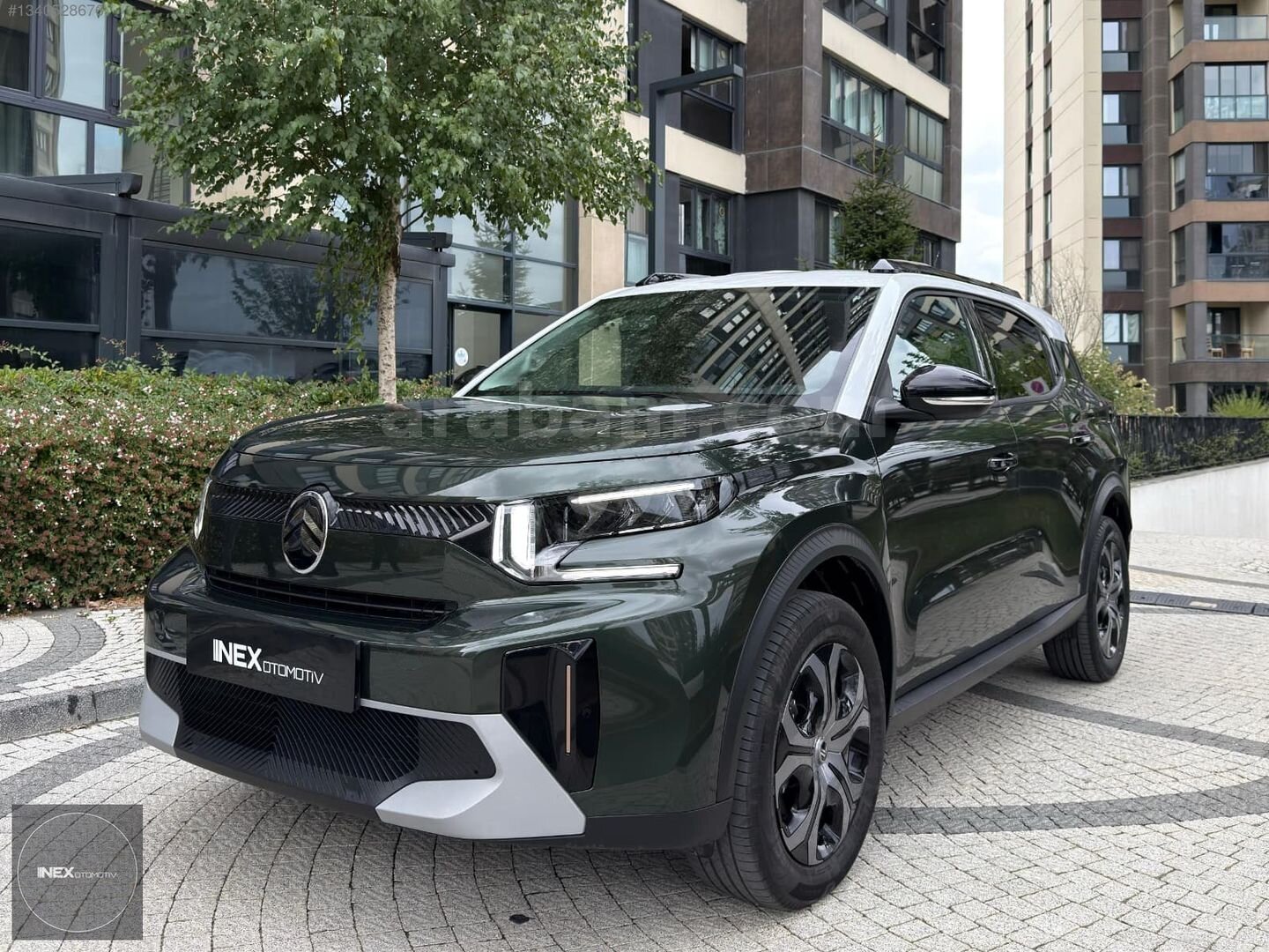 Galeriden Citroen C3 Aircross 1.2 Hybrid Plus 2026 Model İstanbul 6.001 km Yeşil 3