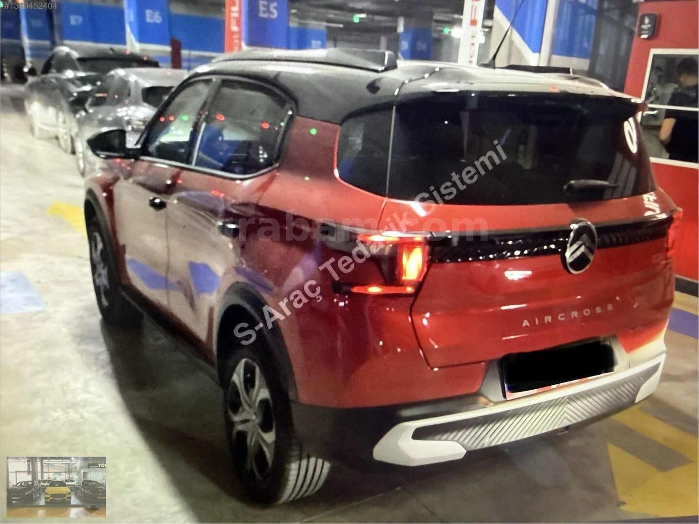 Galeriden Citroen C3 Aircross 1.2 Hybrid Plus 2026 Model İstanbul 6.001 km Kırmızı 2