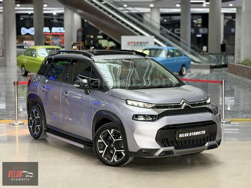 Galeriden Citroen C3 Aircross 1.2 PureTech Shine 2022 Model Ankara 30.000 km Gri