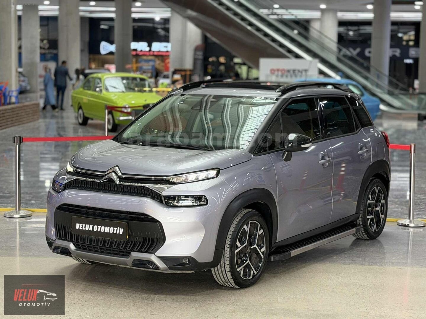 Galeriden Citroen C3 Aircross 1.2 PureTech Shine 2022 Model Ankara 30.000 km Gri 7