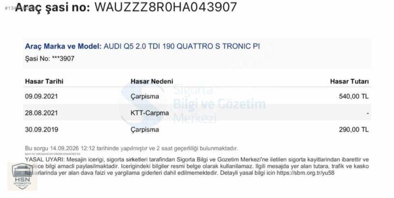 HSN | HATASIZ BOYASIZ 2016 Audi Q5 2.0 TDİ QUATTRO Full Paket 2