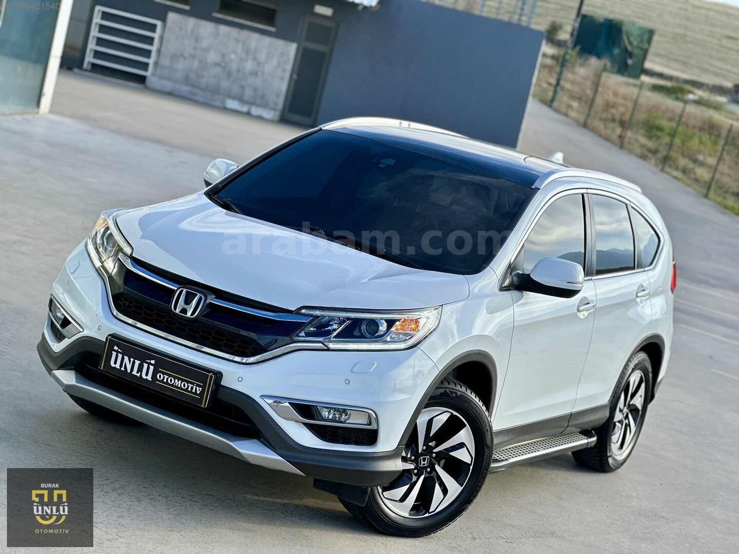 ÜNLÜDEN DOLULAR DOLUSU CAM TAVAN DERİ KOLTUK OTOMATİK 4.4 CRV 7