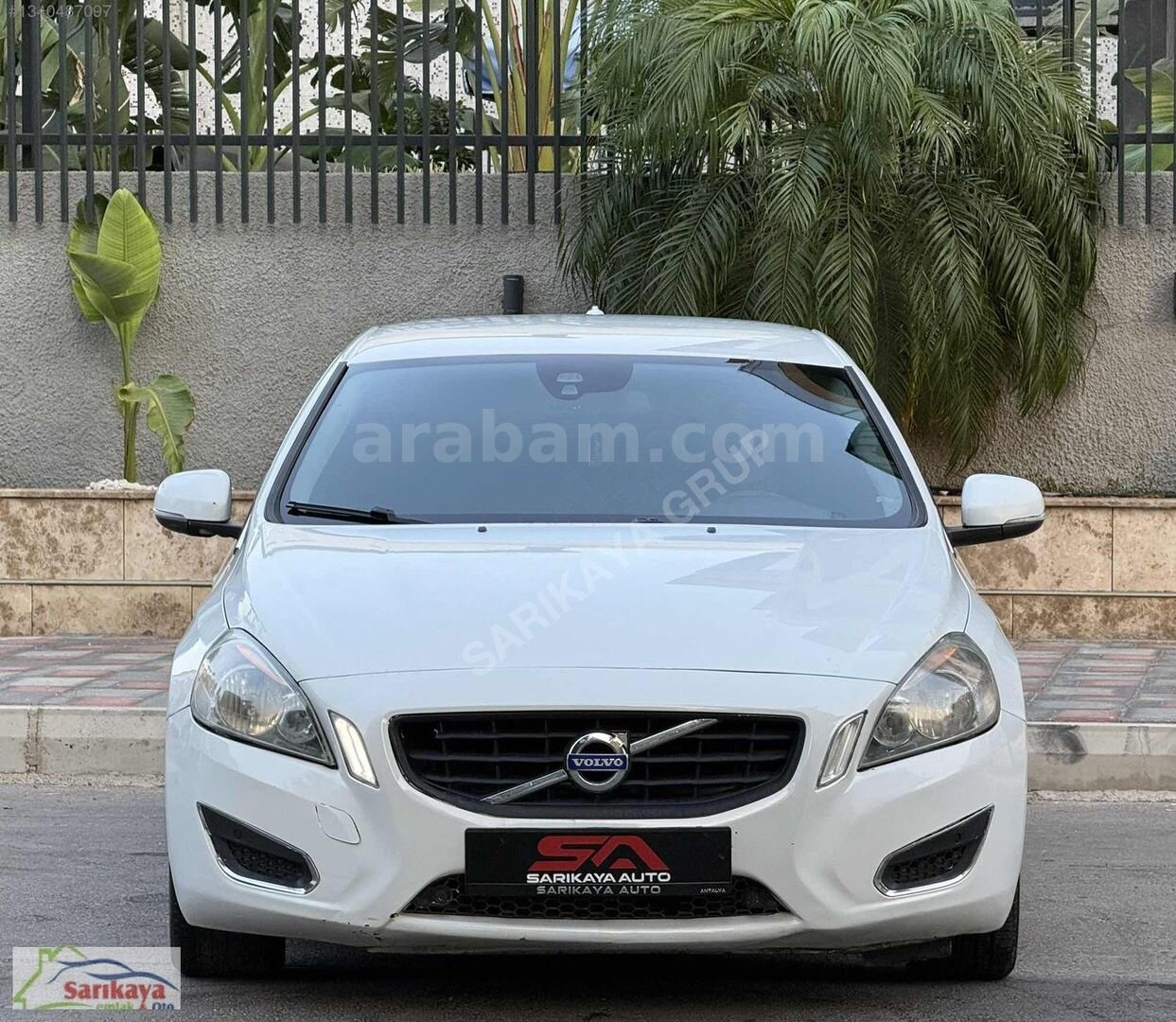 SARIKAYADAN 2012 VOLVO S60 1.6D OTOMATİK BAKIMLI MASRAFSIZ 1