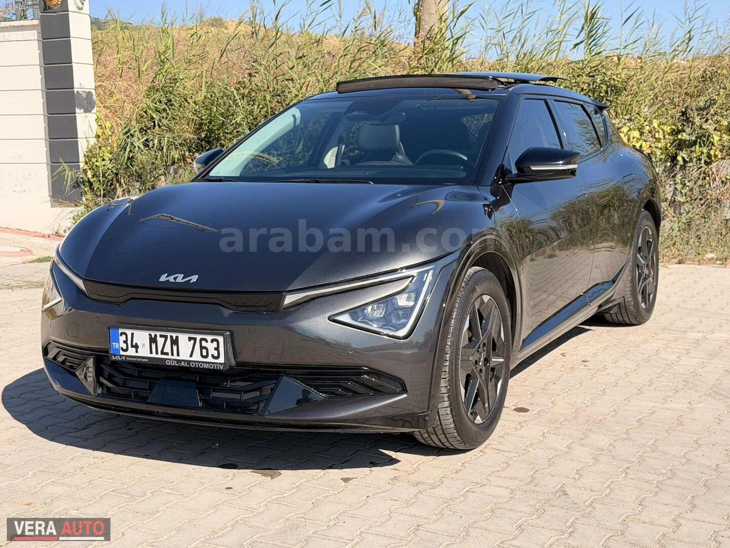 2025 KİA EV6 1 ÇAMURLUK BOYA HARİCİ HATASIZ CAM TAVAN 4