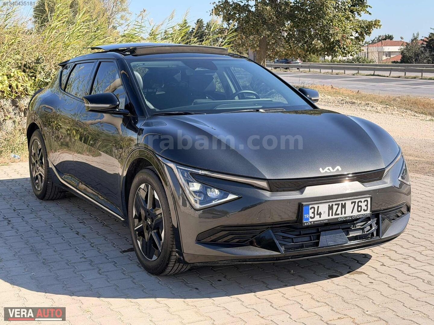 2025 KİA EV6 1 ÇAMURLUK BOYA HARİCİ HATASIZ CAM TAVAN 2