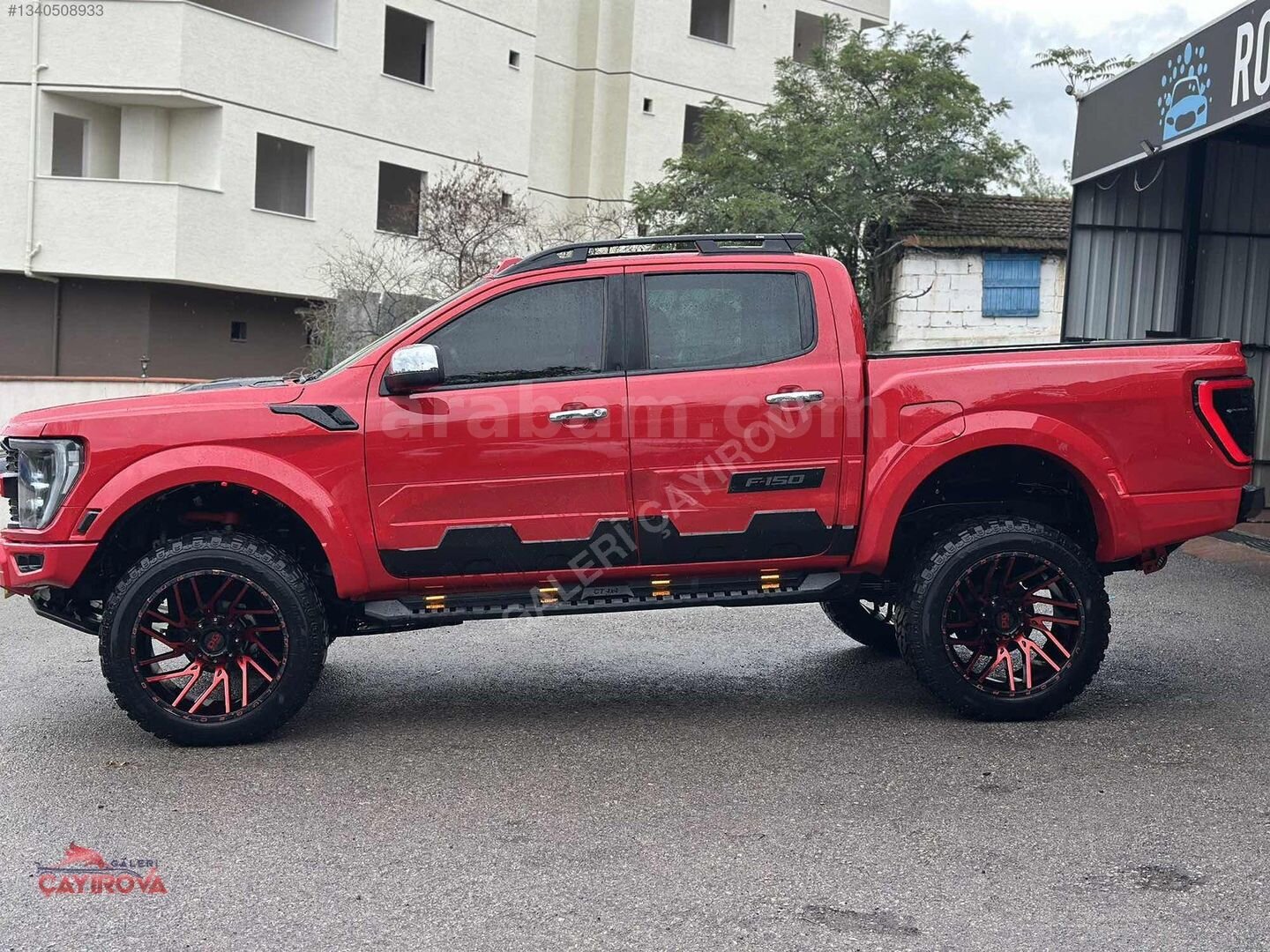 F 150 FORD RANGER ATEŞ KIRMIZI DÖNÜŞÜMLÜ 3