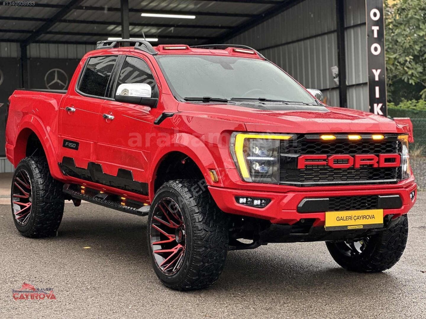 F 150 FORD RANGER ATEŞ KIRMIZI DÖNÜŞÜMLÜ 4