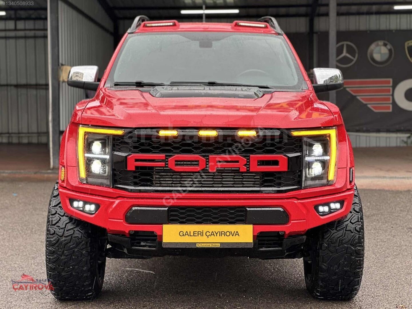 F 150 FORD RANGER ATEŞ KIRMIZI DÖNÜŞÜMLÜ 1