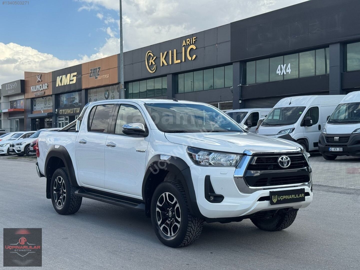 ÜÇPINARLILAR'DAN 2021 TOYOTA HİLUX ADVANTURE 2.4 4X2 BOYASIZ 6