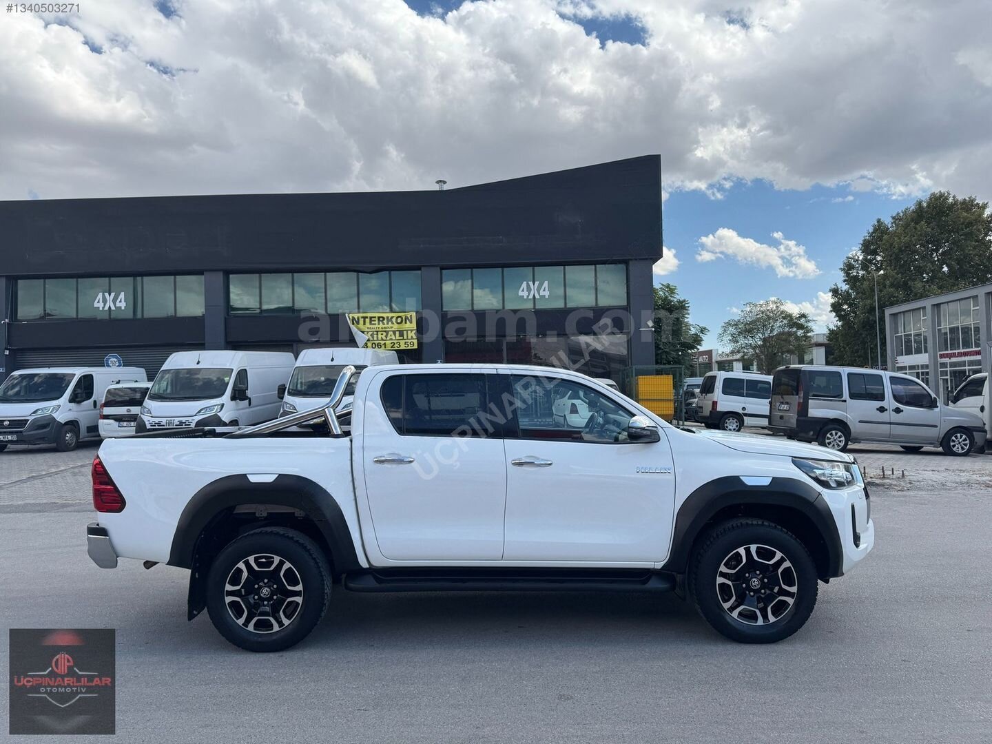 ÜÇPINARLILAR'DAN 2021 TOYOTA HİLUX ADVANTURE 2.4 4X2 BOYASIZ 7