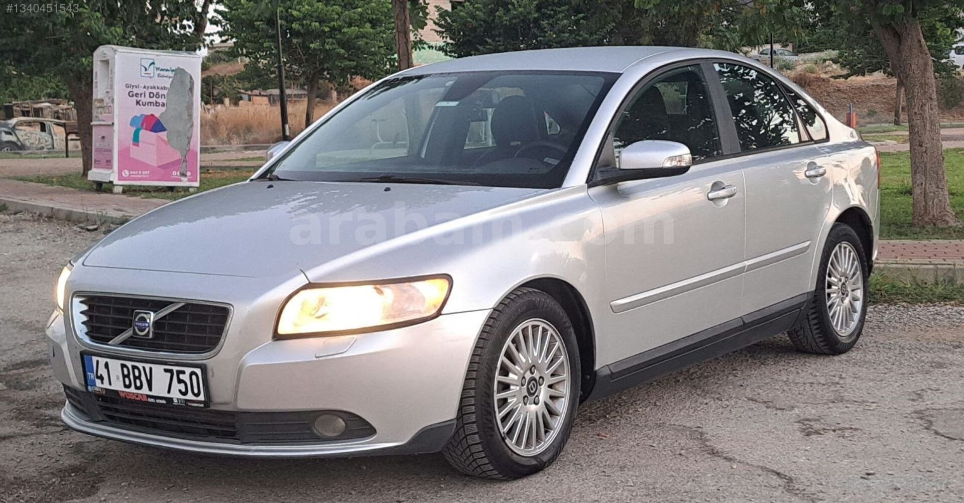 Galeriden Volvo S40 1.6 D Premium 2009 Model Antalya 318.000 km Gri 5