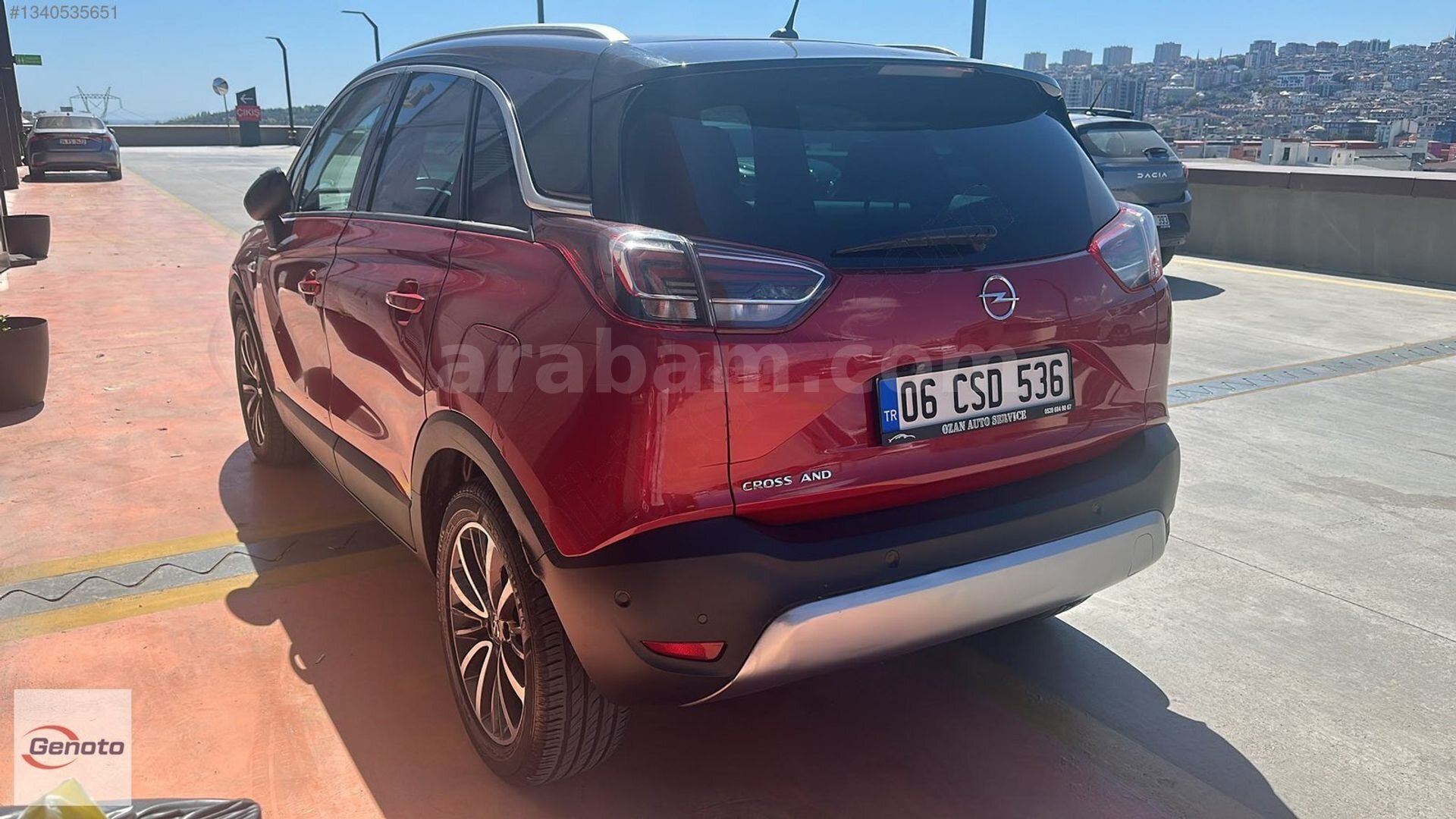 2020 CROSSLAND X EXCELLENCE 1.5T 95.000KM/1.250.000TL 5