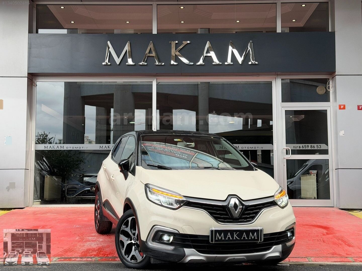 MAKAM'dan17 CAPTUR İCON/OTOMATİK/KEYLES/SIFIR BAKIM-MUAYNE 1