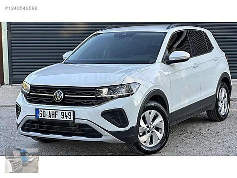 Galeriden Volkswagen T-Cross 1.0 TSI Life 2025 Model Tokat 43.000 km Beyaz