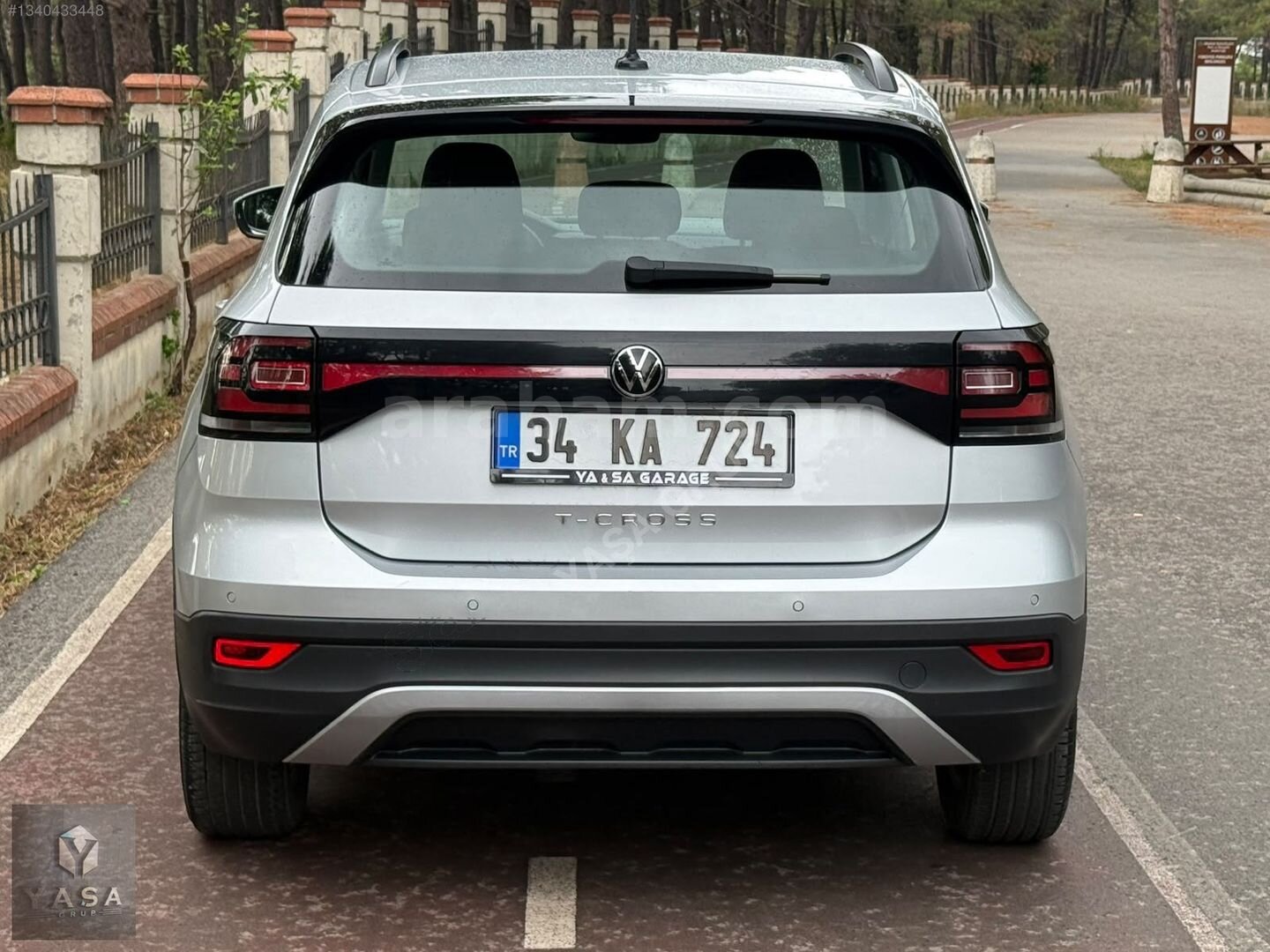 Galeriden Volkswagen T-Cross 1.0 TSI Life 2023 Model İstanbul 20.000 km Gri 5