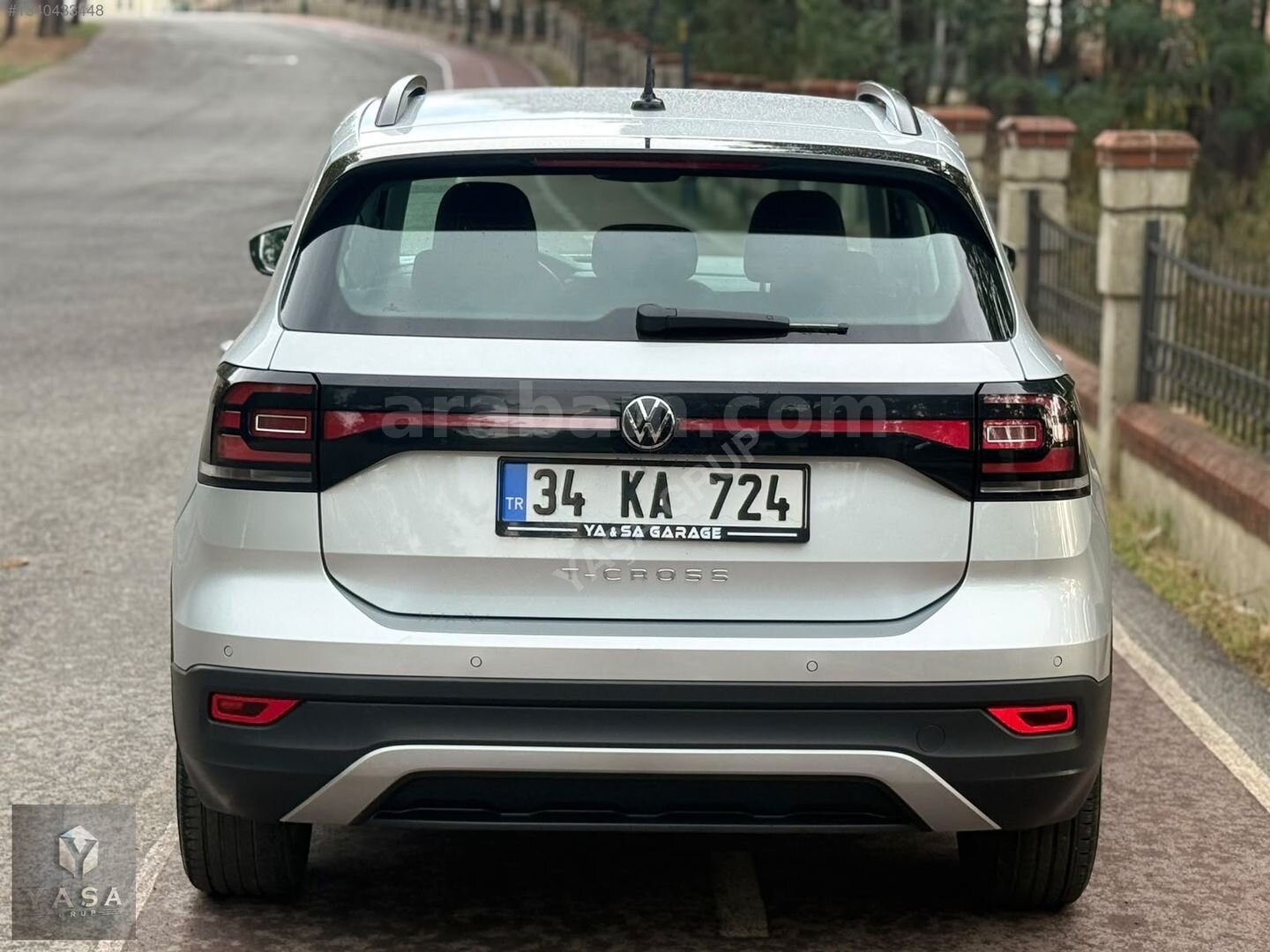 Galeriden Volkswagen T-Cross 1.0 TSI Life 2023 Model İstanbul 20.000 km Gri 6