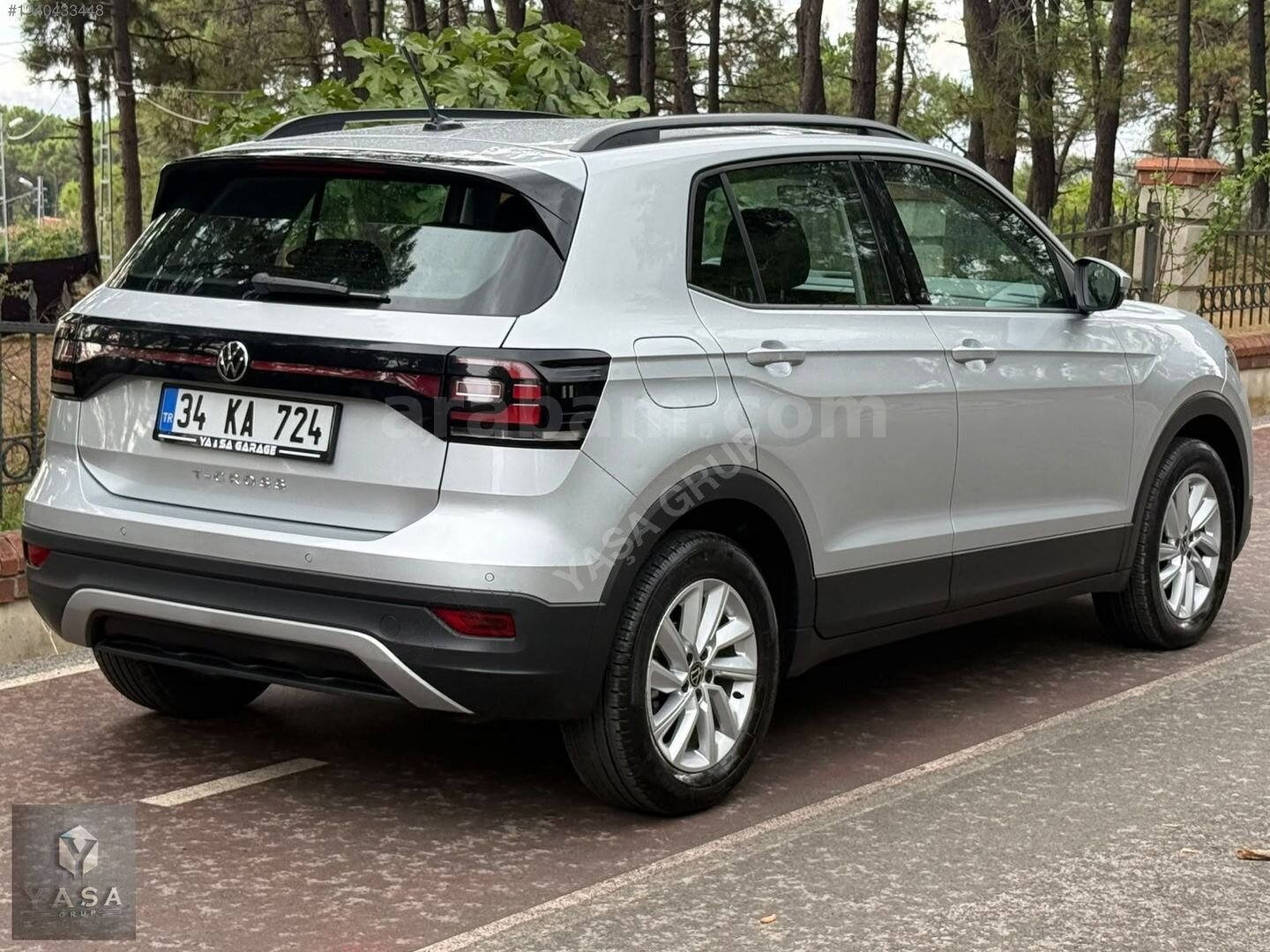 Galeriden Volkswagen T-Cross 1.0 TSI Life 2023 Model İstanbul 20.000 km Gri 4