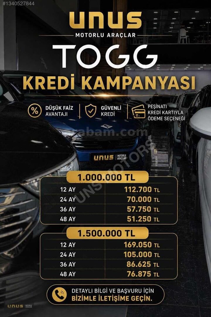 UNUS|FAİZSİZ 12AY-BOYASIZ 26'ÇKŞ V2 UZUN/CAMTVN/KIŞ-6.001KM 2
