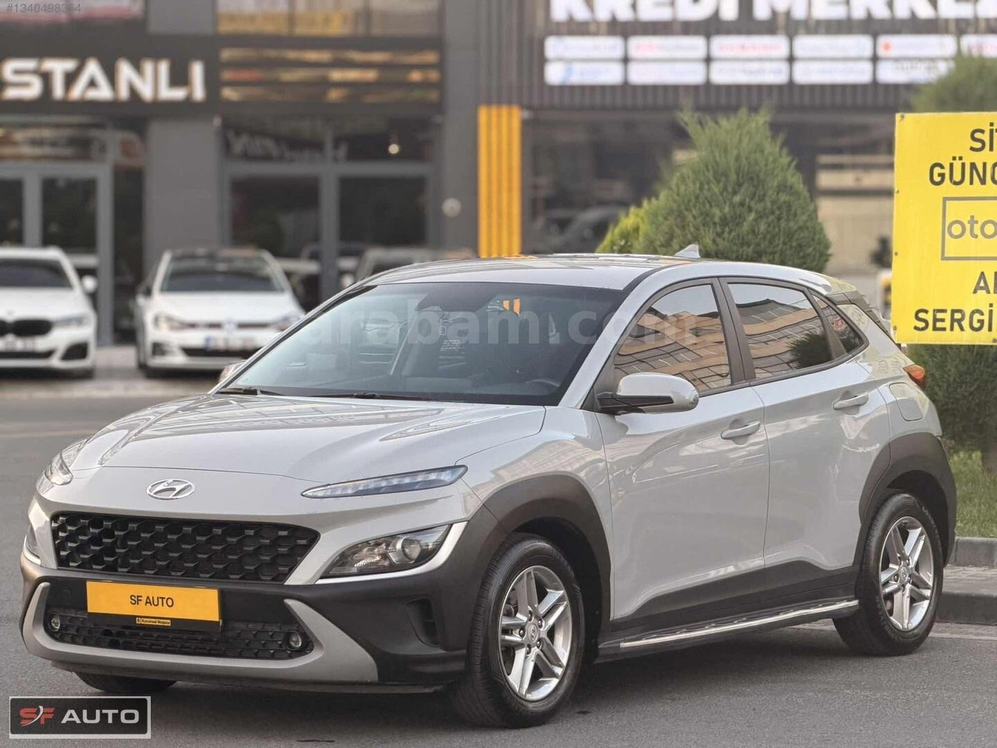 Galeriden Hyundai Kona 1.0 T-GDI Style 2022 Model Ankara 117.000 km Gri 6