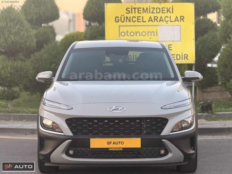Galeriden Hyundai Kona 1.0 T-GDI Style 2022 Model Ankara 117.000 km Gri