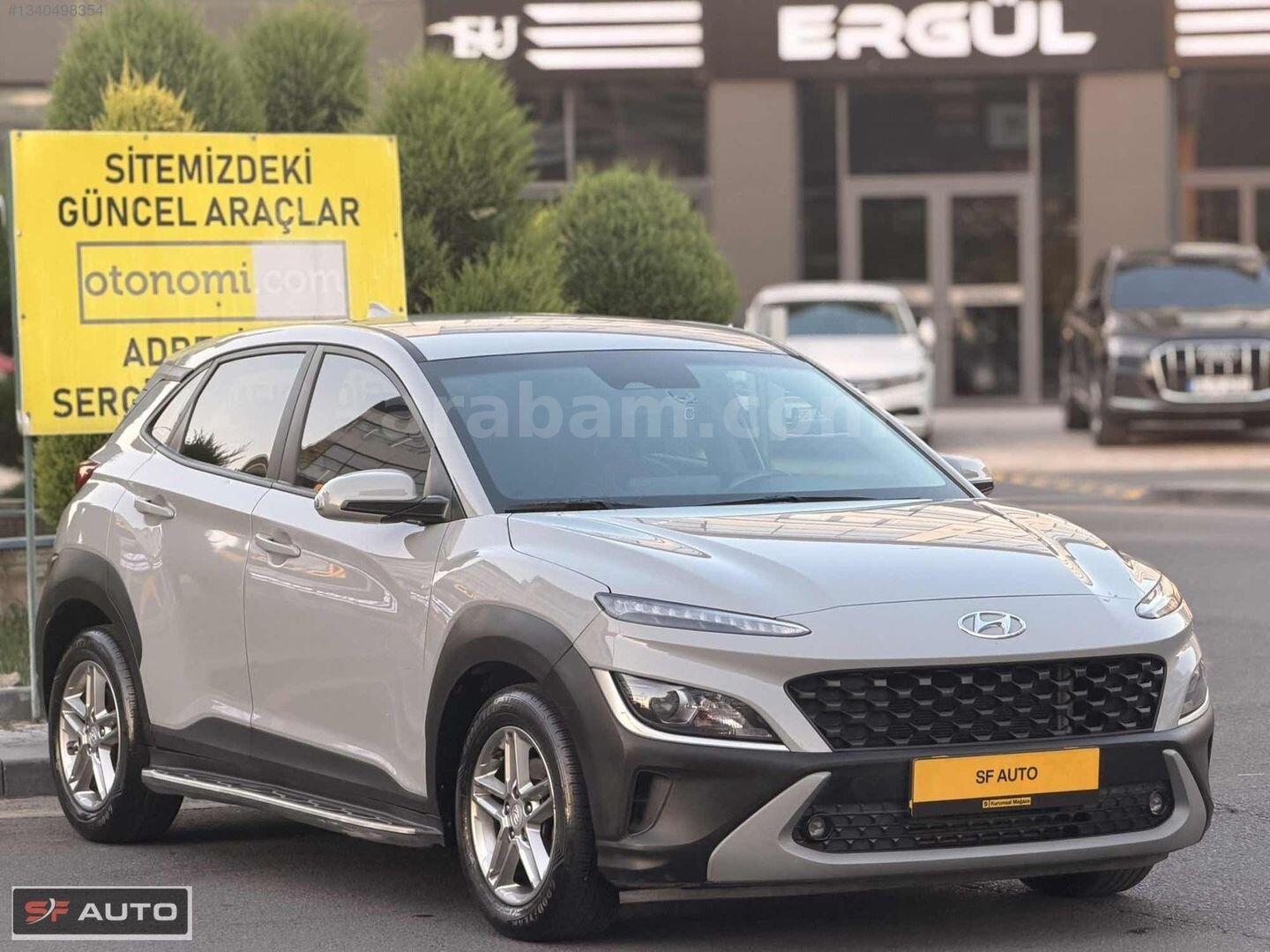 Galeriden Hyundai Kona 1.0 T-GDI Style 2022 Model Ankara 117.000 km Gri 3