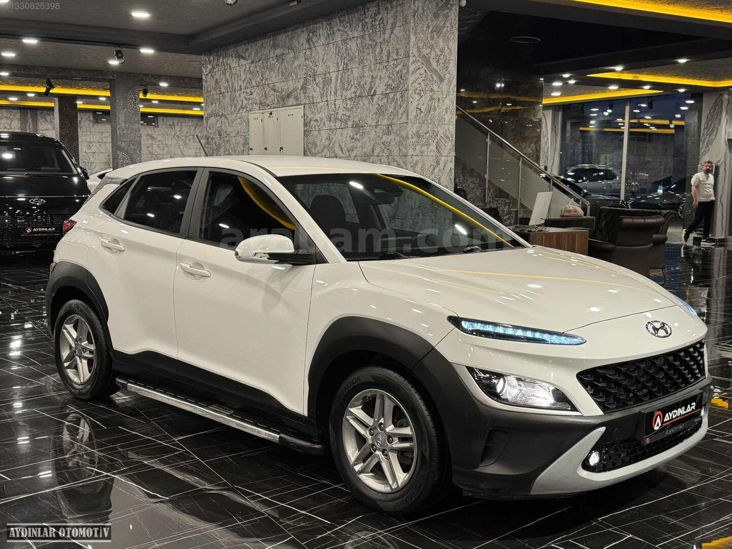 Galeriden Hyundai Kona 1.0 T-GDI Style 2021 Model Erzurum 91.000 km Beyaz 3