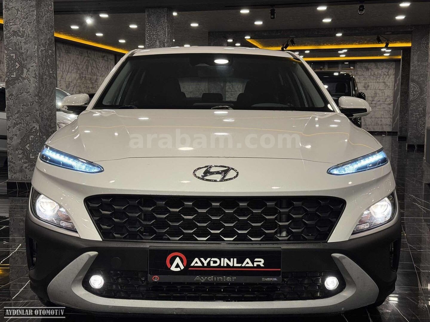 Galeriden Hyundai Kona 1.0 T-GDI Style 2021 Model Erzurum 91.000 km Beyaz 1