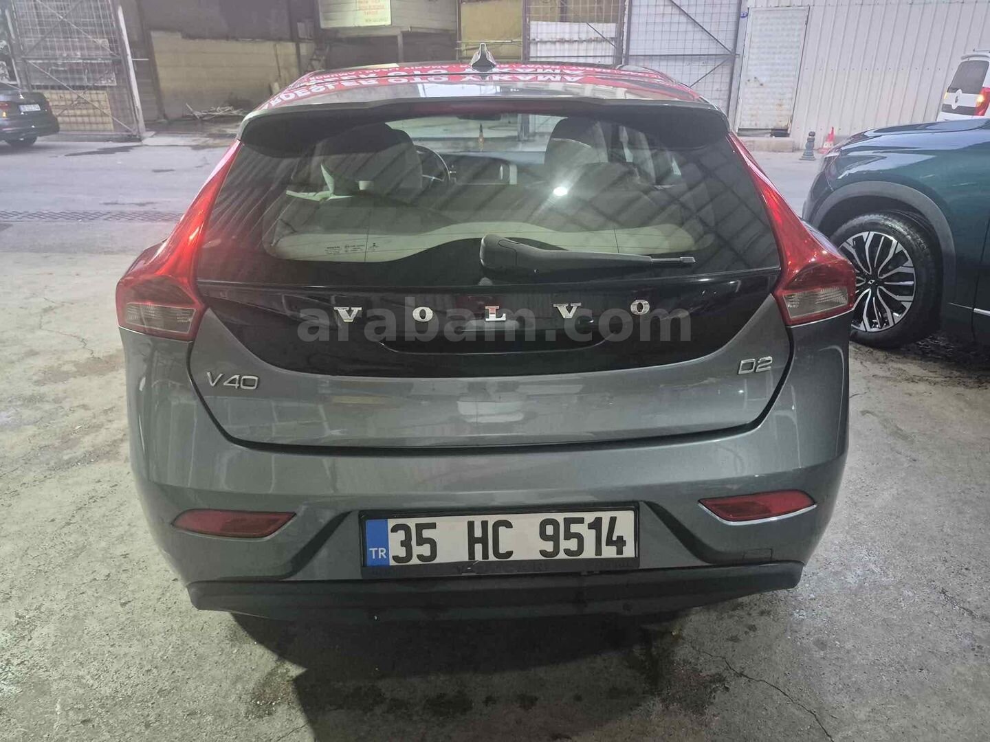 Sahibinden Volvo V40 1.6 D Premium 2015 Model İzmir 190.000 km Gri 2
