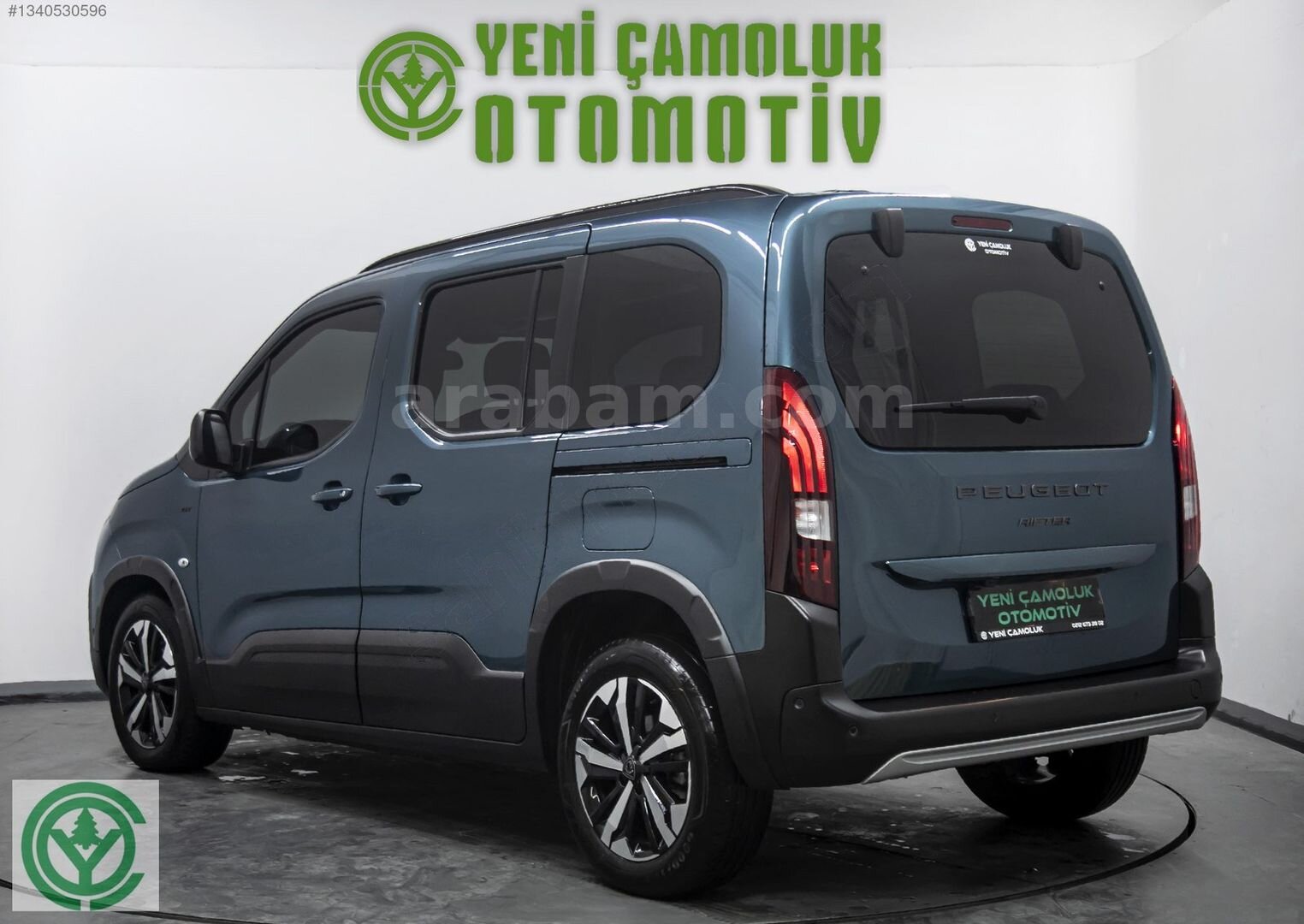 Galeriden Peugeot Rifter 1.5 BlueHDI GT 2024 Model İstanbul 47.430 km Mavi 7