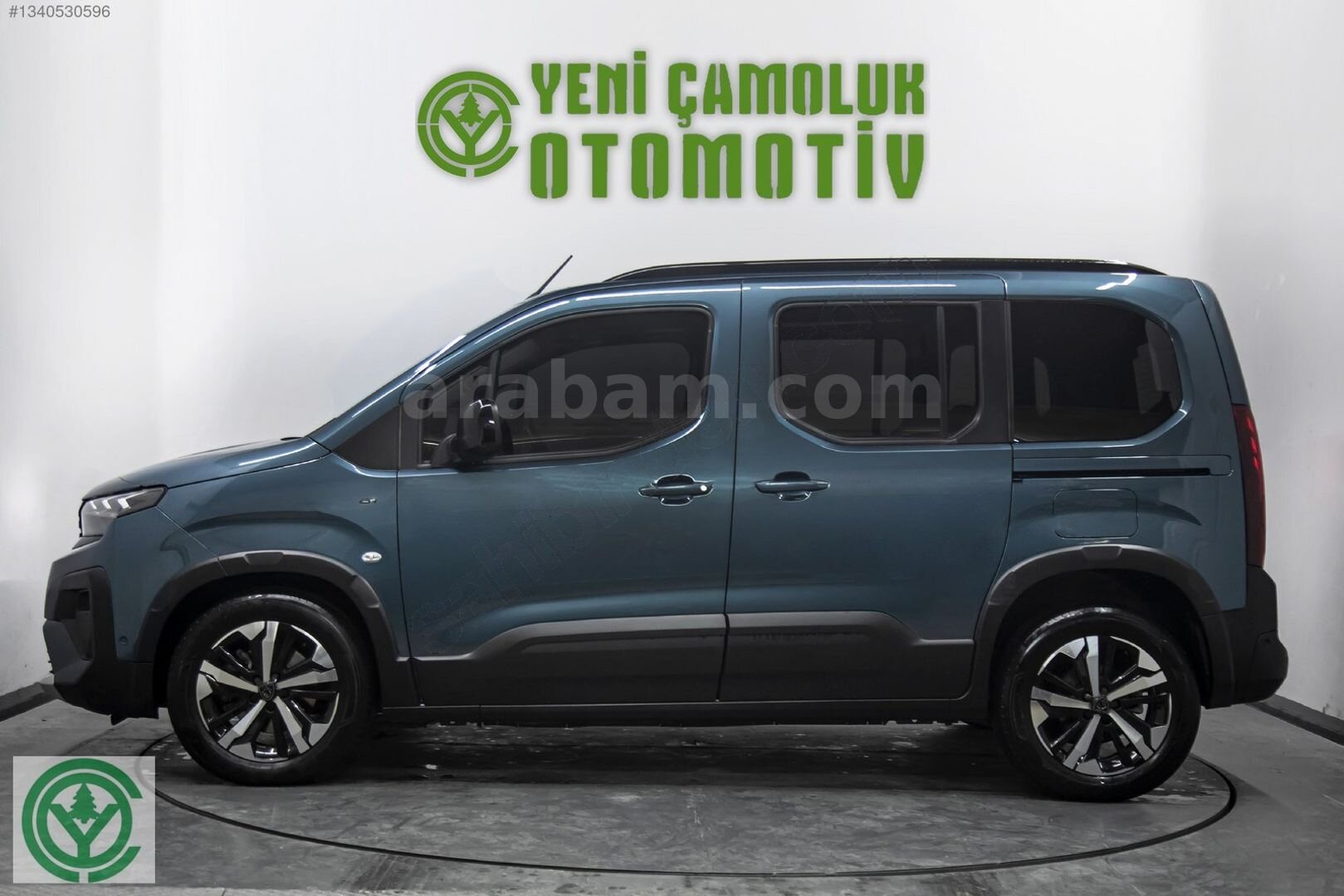 Galeriden Peugeot Rifter 1.5 BlueHDI GT 2024 Model İstanbul 47.430 km Mavi 5