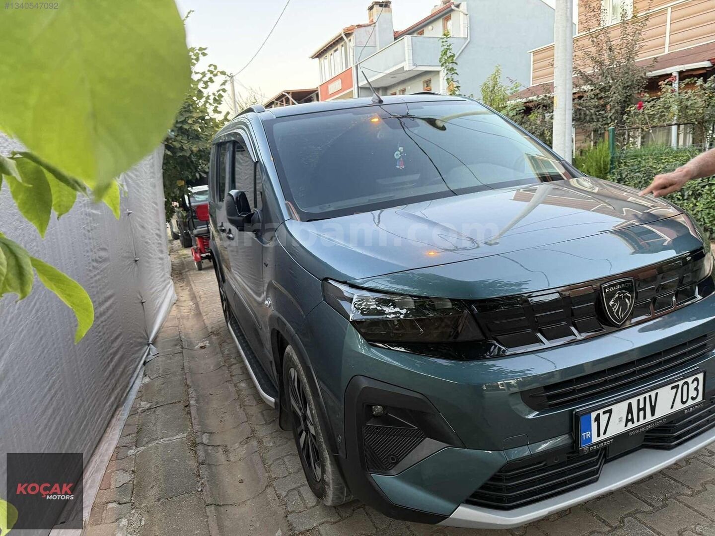 Galeriden Peugeot Rifter 1.5 BlueHDI GT 2025 Model İstanbul 23.000 km Mavi 2