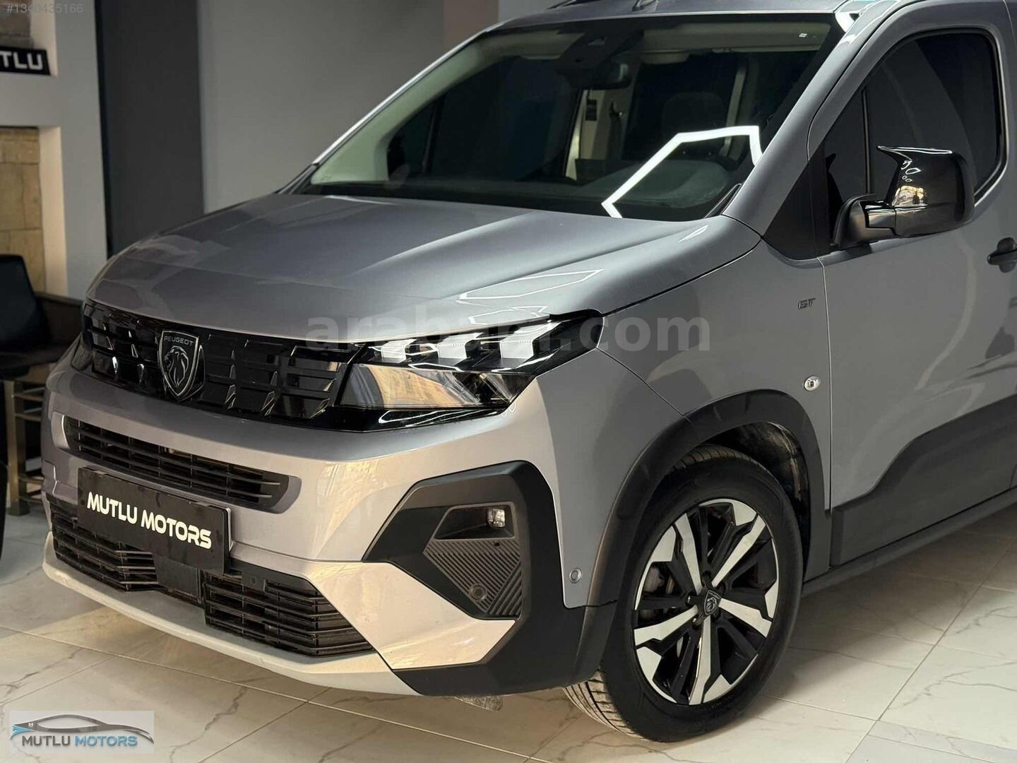 Galeriden Peugeot Rifter 1.5 BlueHDI GT 2025 Model Konya 15.000 km Gri 4