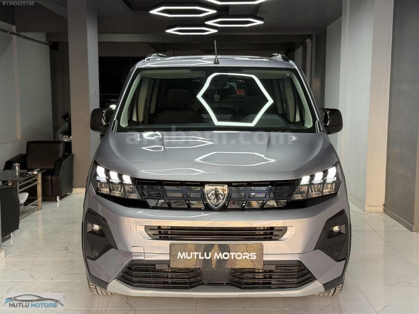 Galeriden Peugeot Rifter 1.5 BlueHDI GT 2025 Model Konya 15.000 km Gri 5