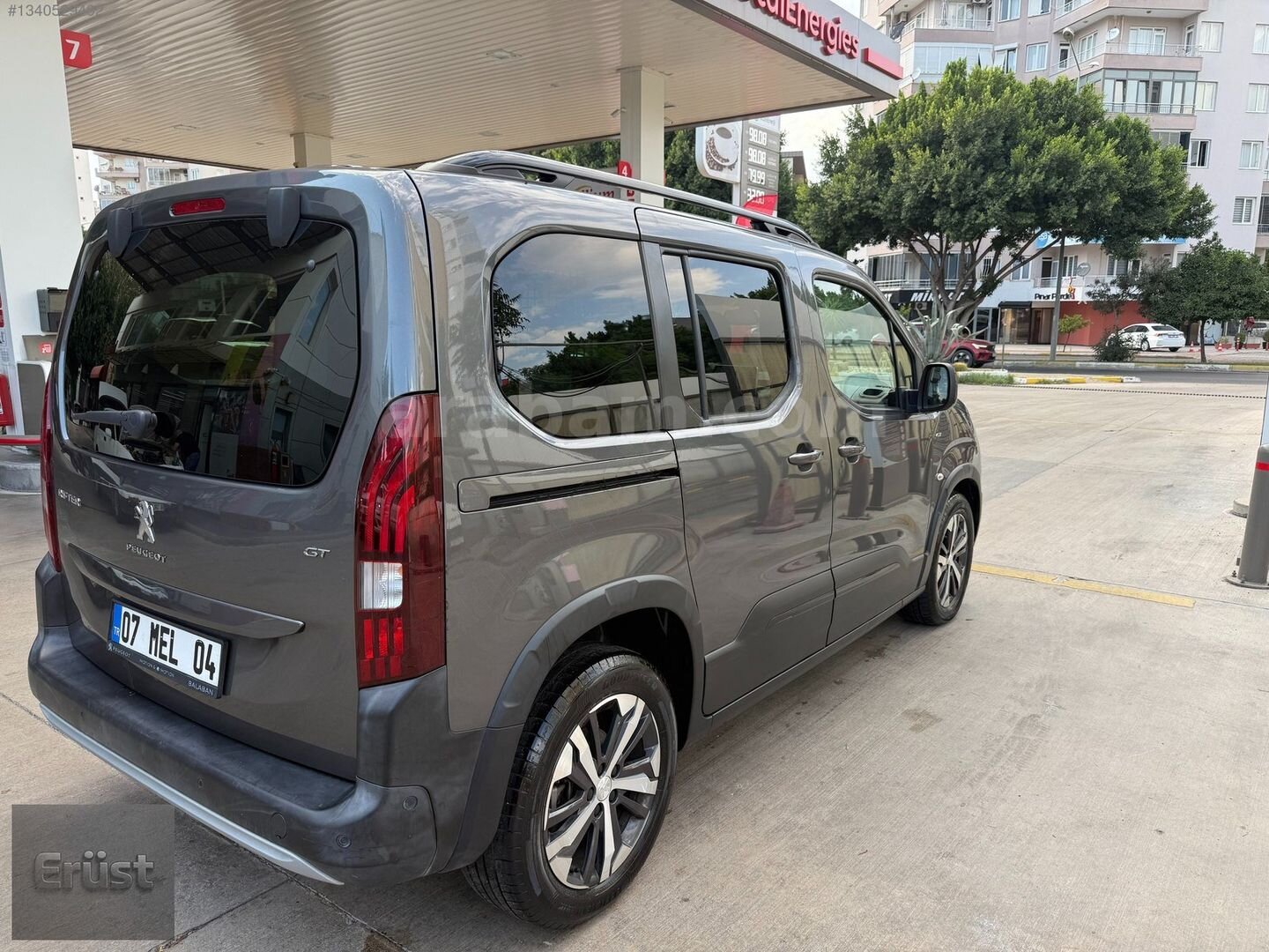 Galeriden Peugeot Rifter 1.5 BlueHDI GT 2022 Model Antalya 35.600 km Gri 7