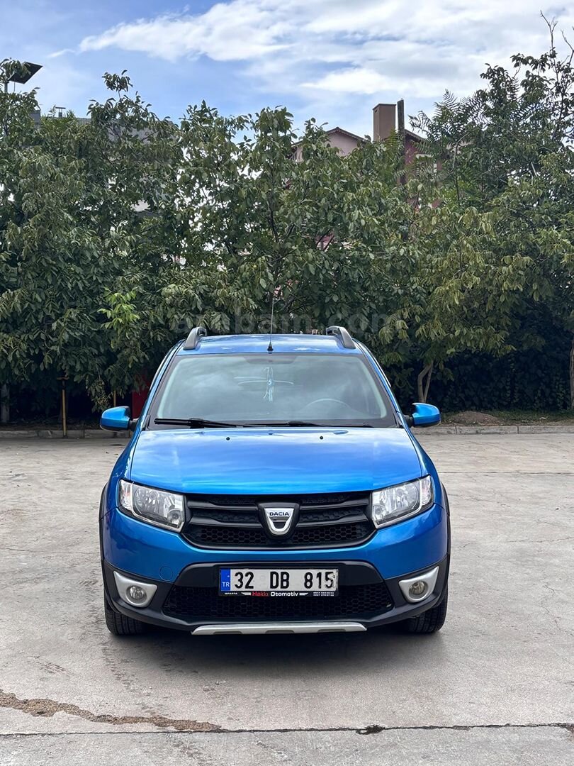 Sahibinden Dacia Sandero 1.5 dCi Stepway 2015 Model Isparta 128.000 km Mavi 1