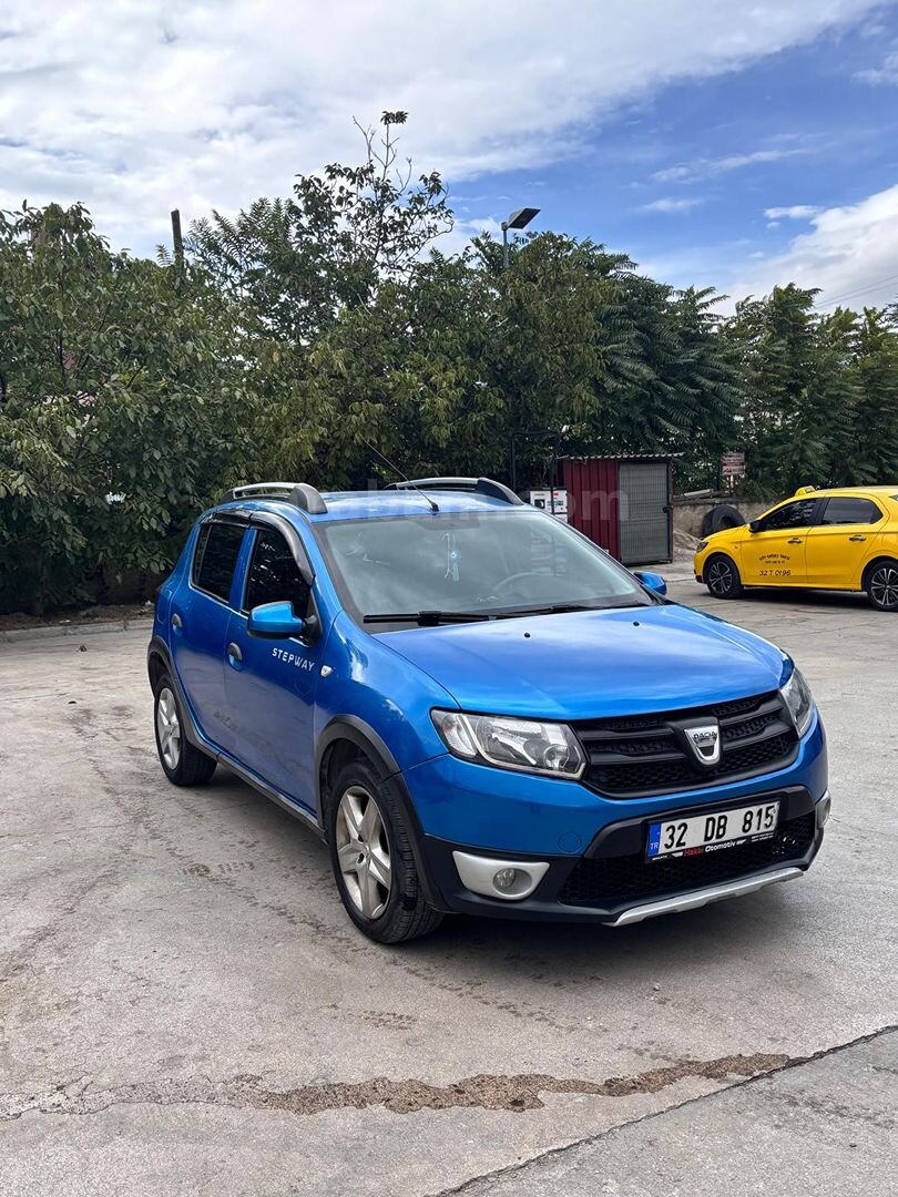 Sahibinden Dacia Sandero 1.5 dCi Stepway 2015 Model Isparta 128.000 km Mavi 2