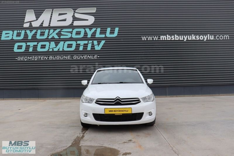 MBS BÜYÜKSOYLU'DAN 2016 MODEL CITROEN C-ELYSEE 1.6 HDI EXCLUSIVE