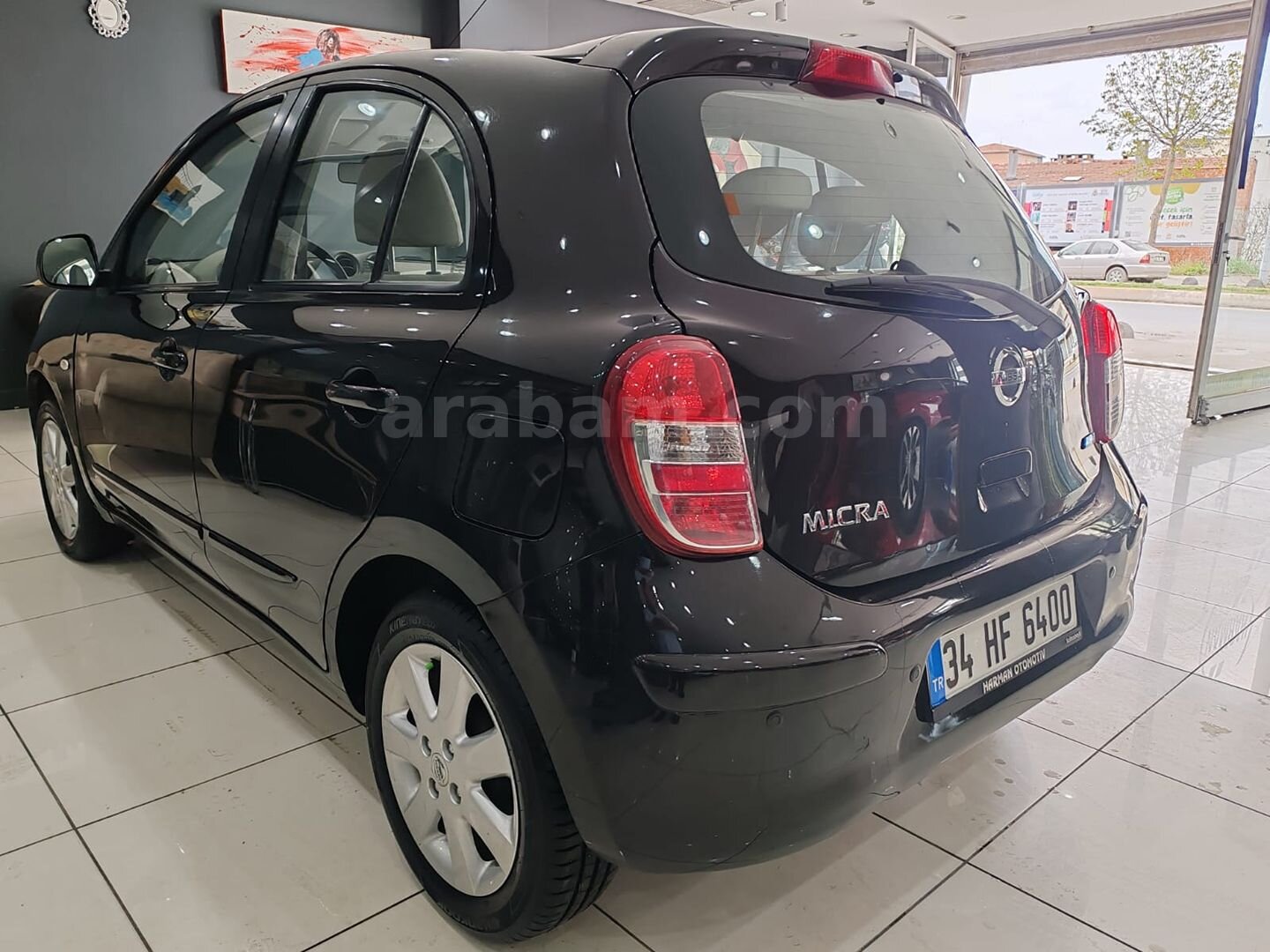 Galeriden Nissan Micra 1.2 Tekna 2011 Model İstanbul 104.000 km Siyah 6