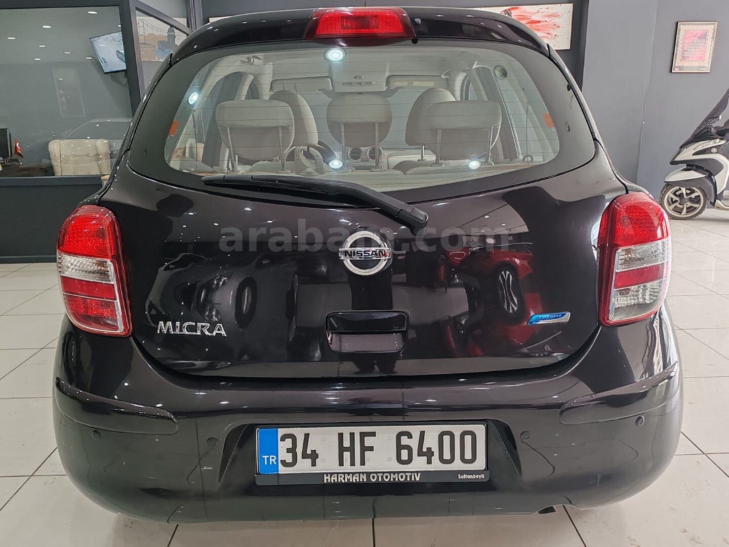 Galeriden Nissan Micra 1.2 Tekna 2011 Model İstanbul 104.000 km Siyah 7