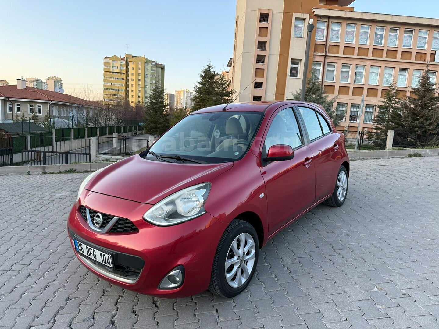 Sahibinden Nissan Micra 1.2 Match 2018 Model Ankara 83.000 km Bordo 3