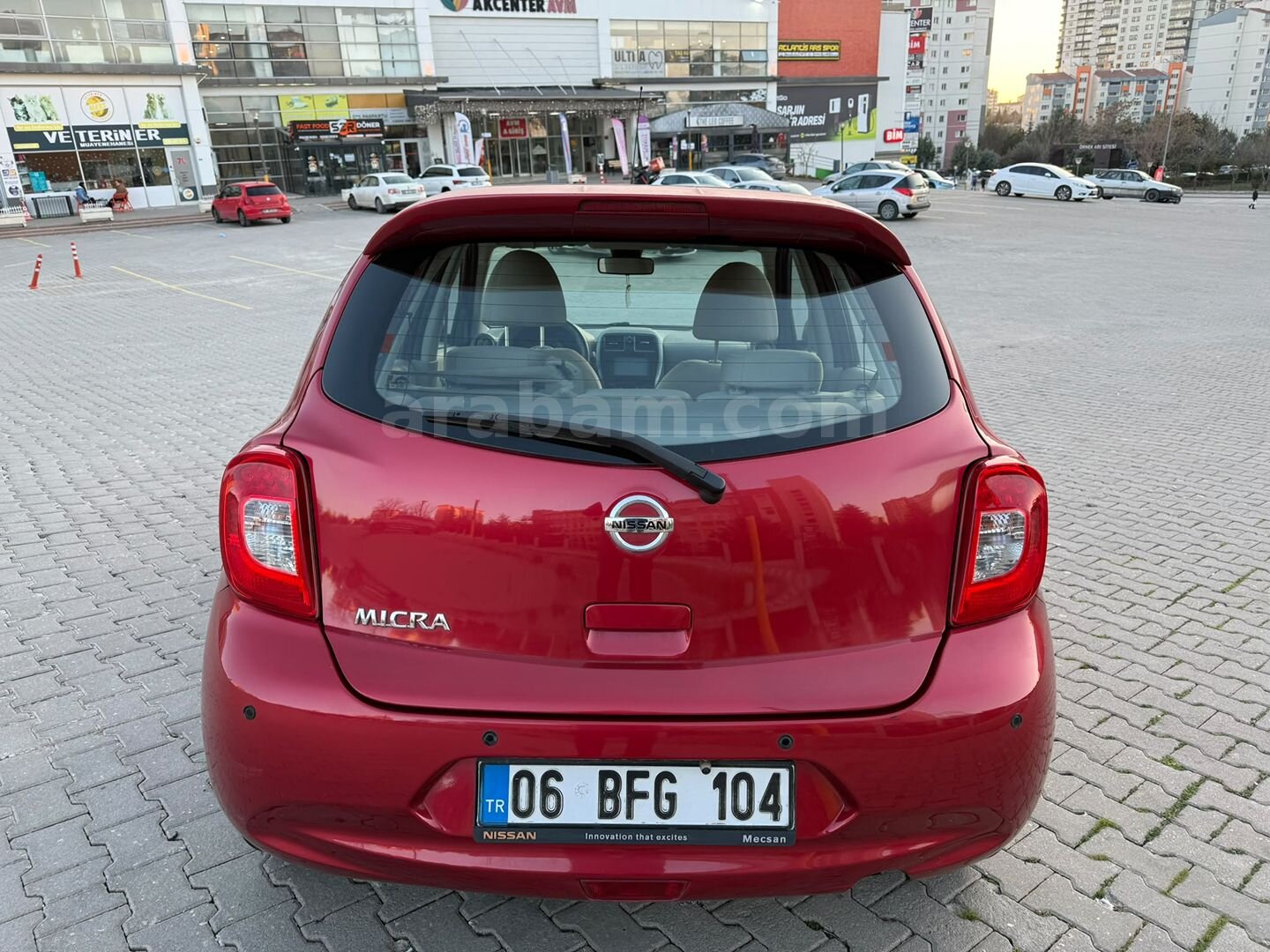Sahibinden Nissan Micra 1.2 Match 2018 Model Ankara 83.000 km Bordo 7