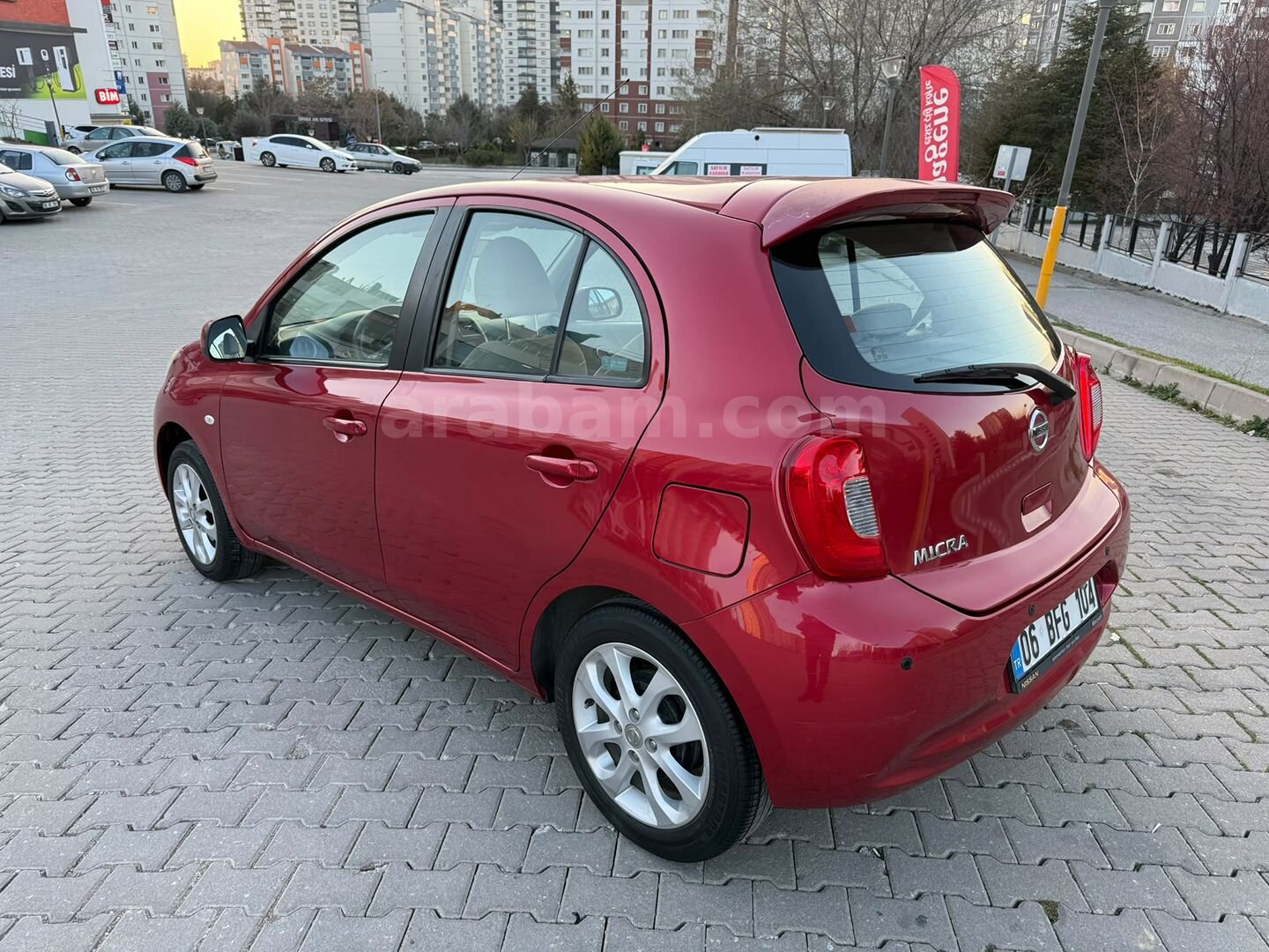 Sahibinden Nissan Micra 1.2 Match 2018 Model Ankara 83.000 km Bordo 4