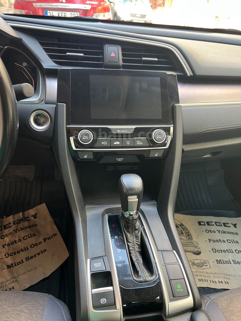 Sahibinden 68bin km Honda Civic 1.6i Eco Executive 2019 Model Fabrika cikis lpgli 7