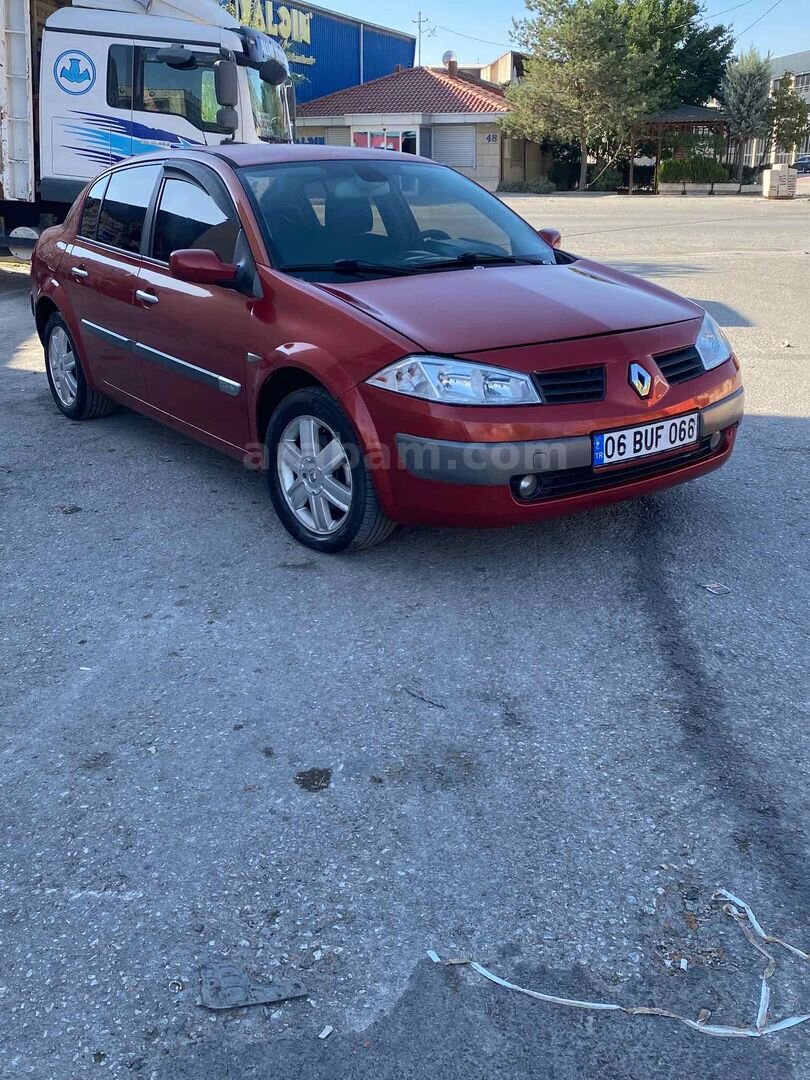 Sahibinden Renault Megane 1.6 Dynamique 2005 Model Ankara 293.000 km Kırmızı 7