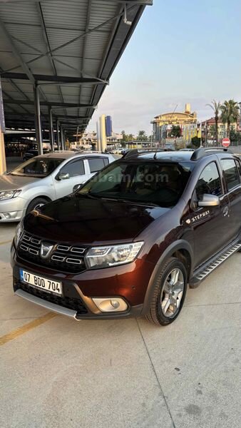 Sahibinden Dacia Sandero 1.5 dCi Stepway 2017 Model Antalya 148.500 km Bordo