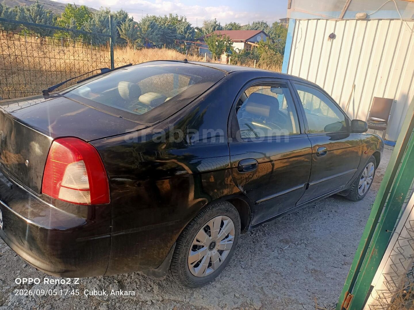 Sahibinden Kia Shuma LS 2003 Model Ankara 341.000 km Siyah 2