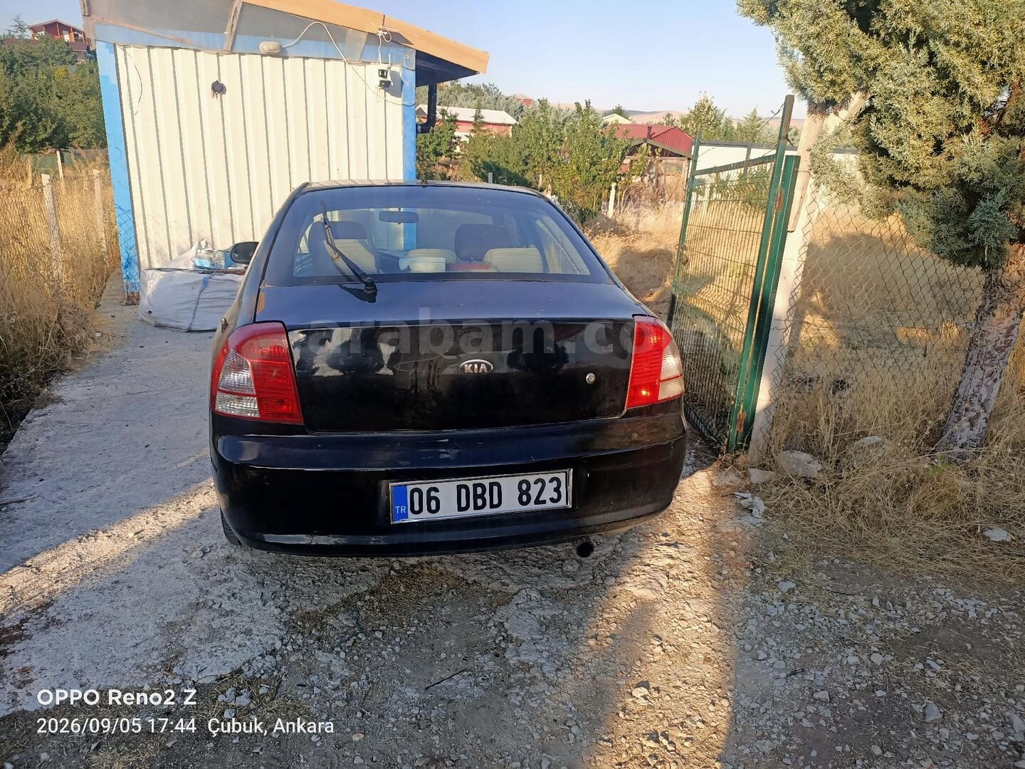 Sahibinden Kia Shuma LS 2003 Model Ankara 341.000 km Siyah 7