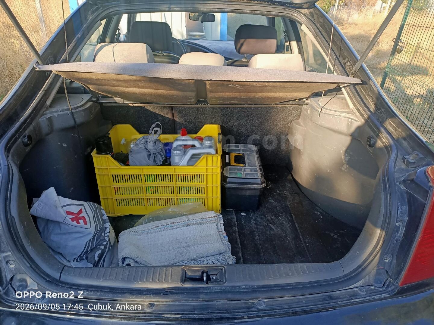 Sahibinden Kia Shuma LS 2003 Model Ankara 341.000 km Siyah 4