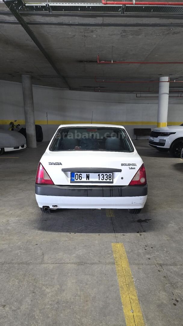 Sahibinden Dacia Solenza 1.4 Rapsodie 2004 Model Ankara 228.000 km Beyaz 1